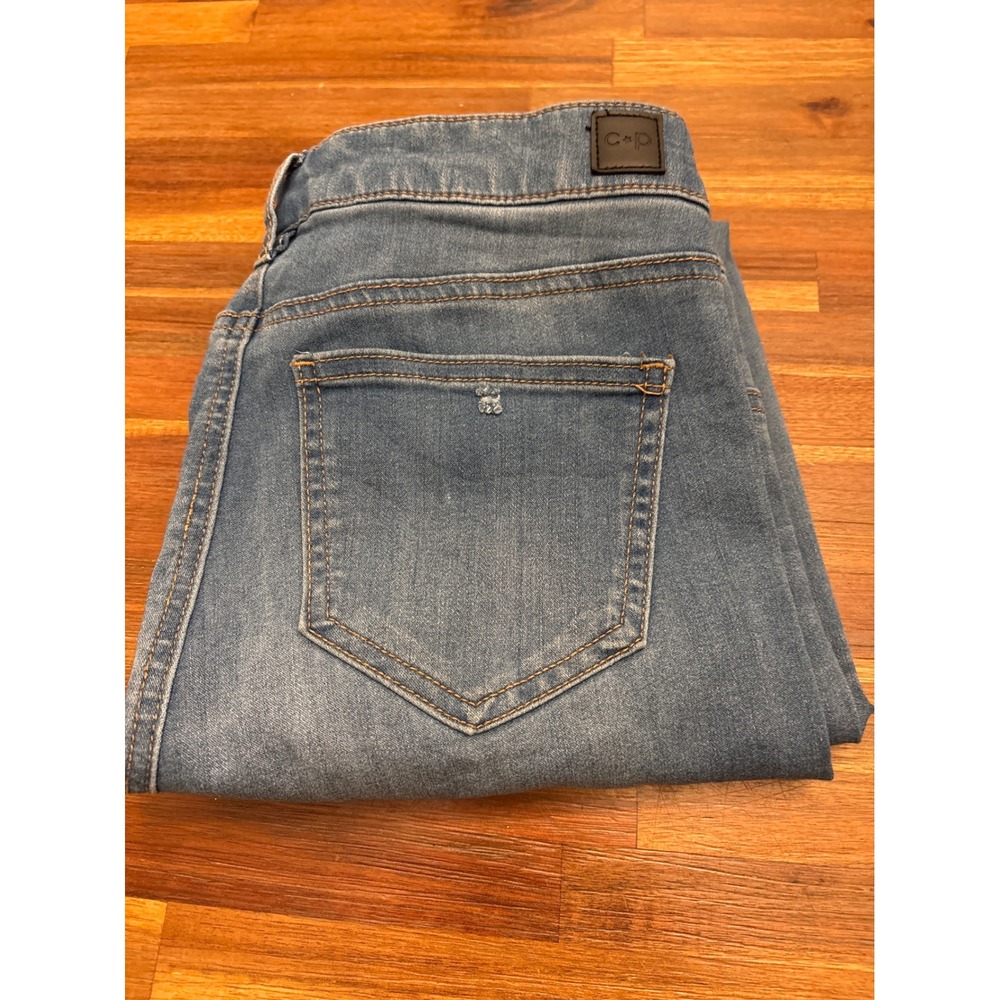 C-Pink Skinny Jeans Womens 7/28 Blue Excellent Medium Wash Stretchy KJ22152H18